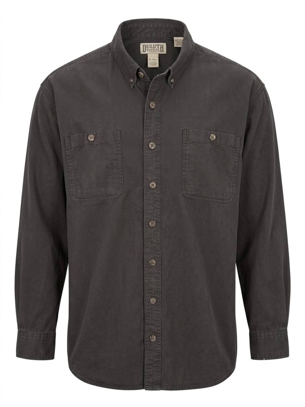 Duluth Trading Company Long Sleeve Button Up Work Shirt XL